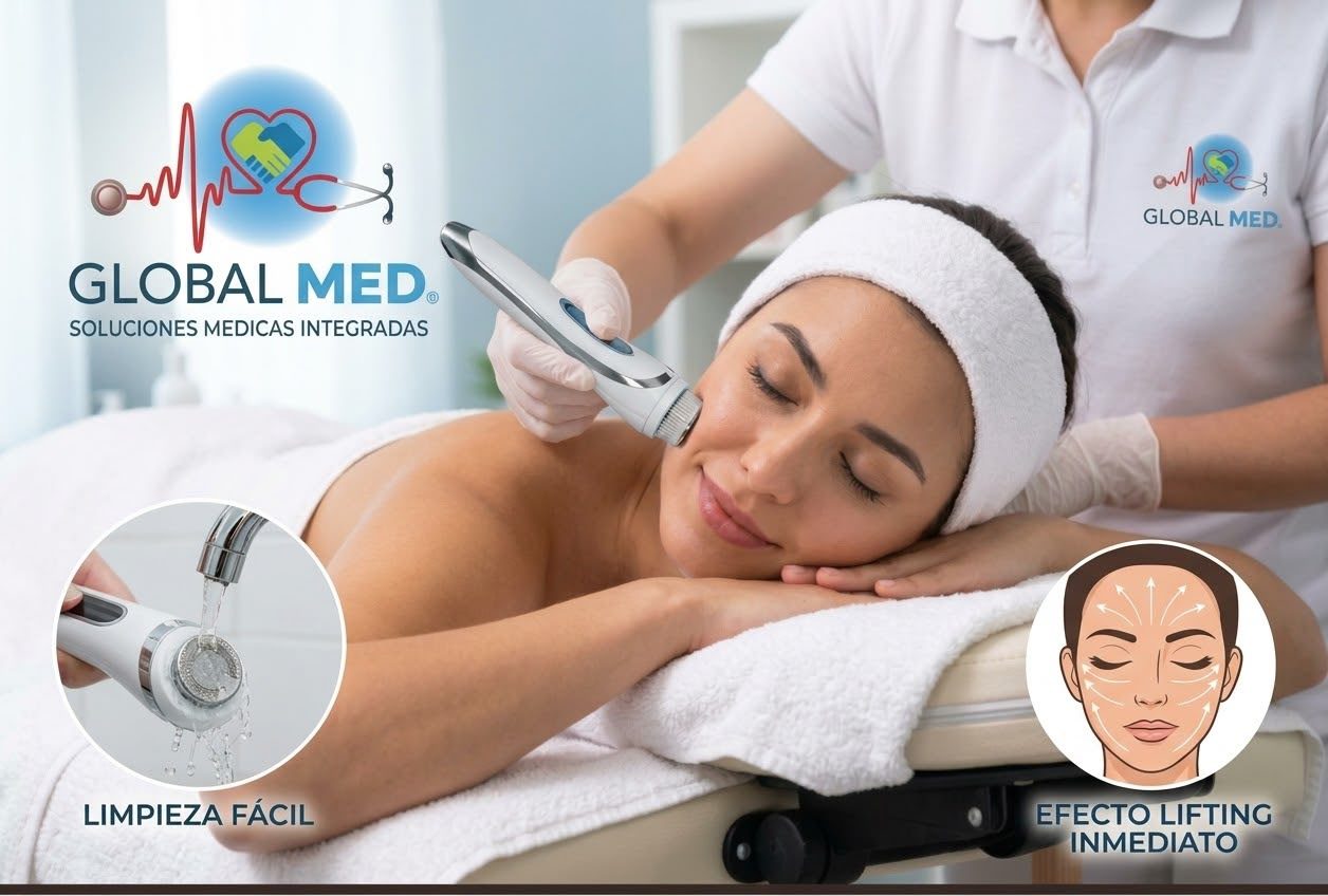 Facial cleansing with lifting effect