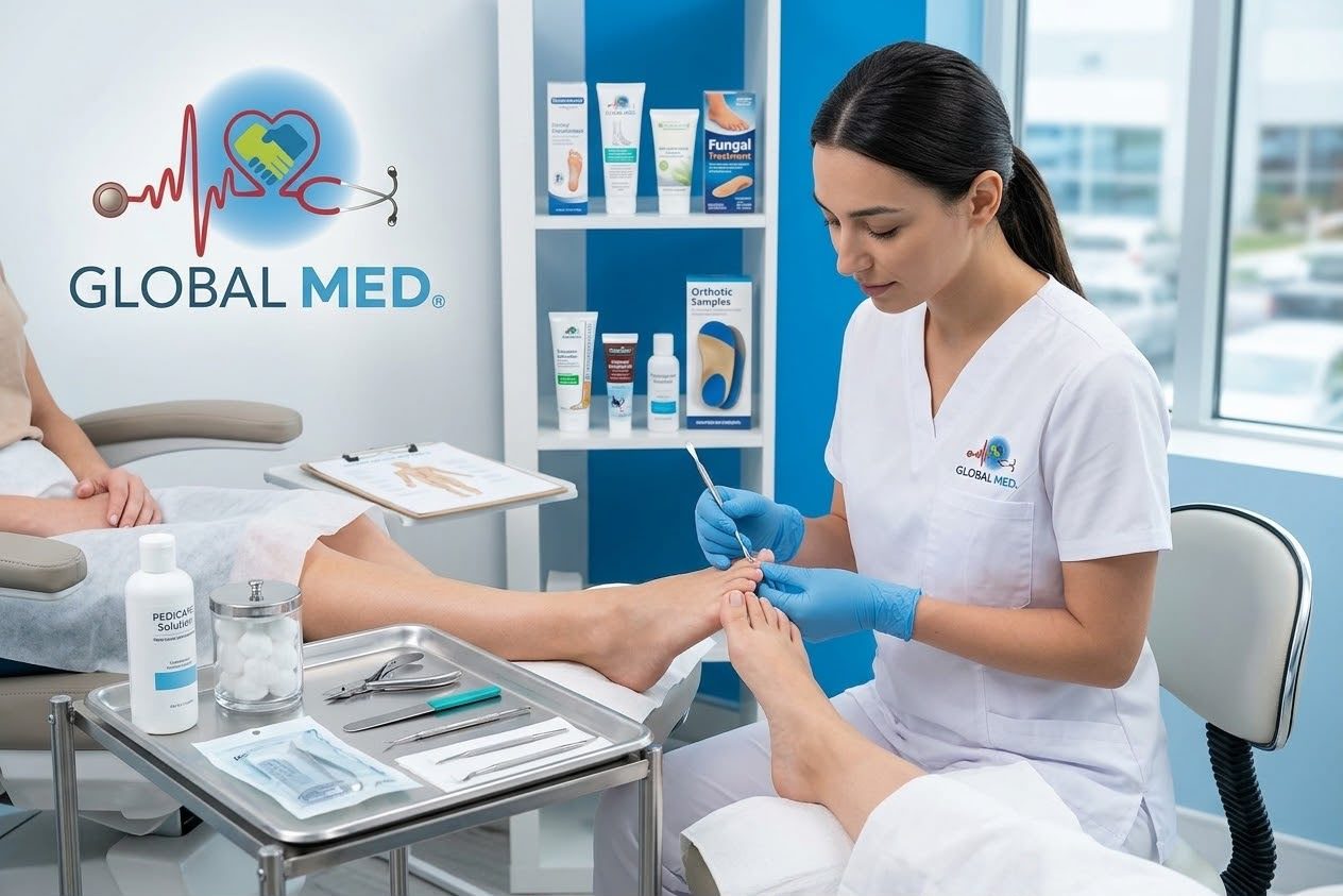 Clinical pedicure
